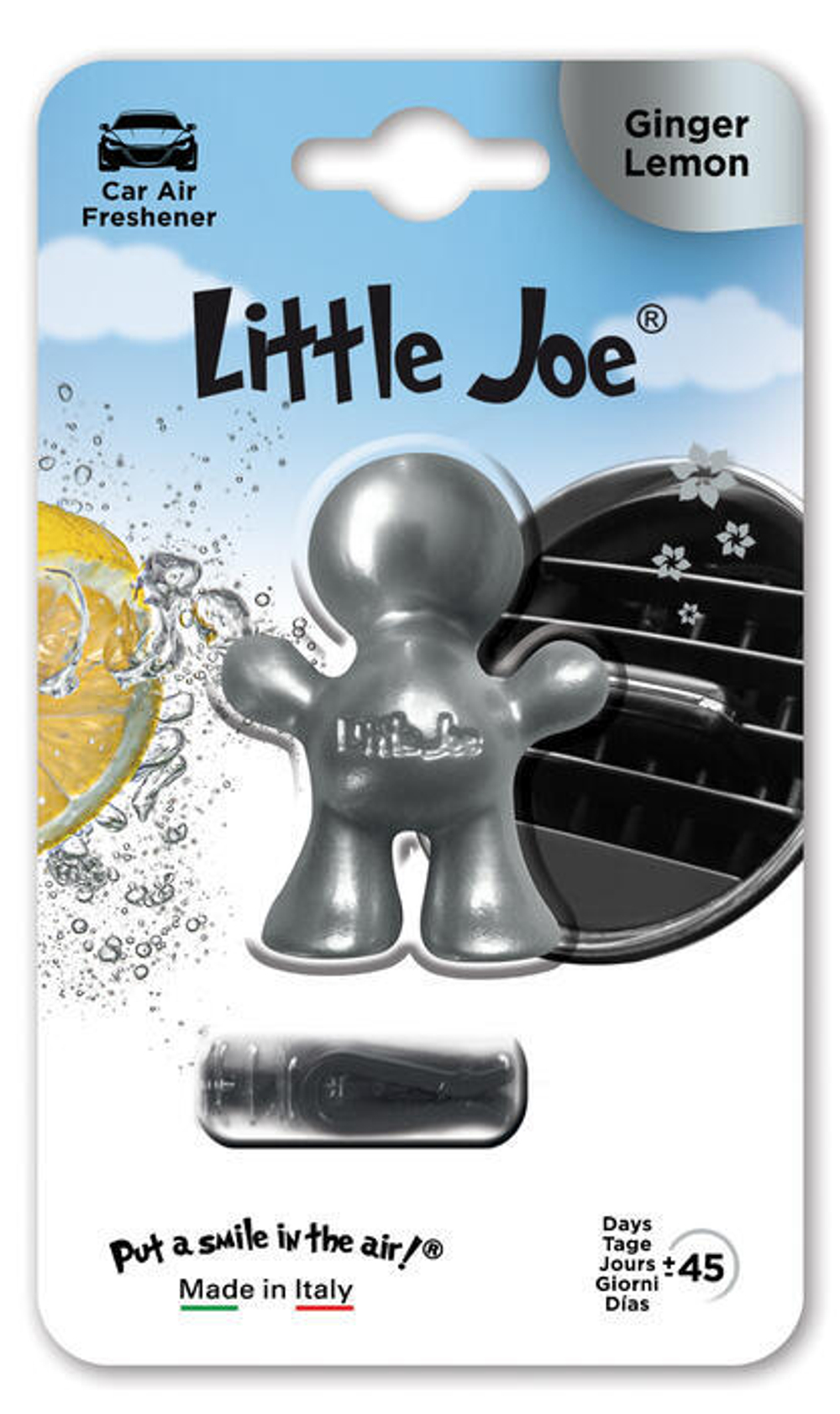 Little Joe Ginger (Имбирь)- silver Автомобильный освежитель воздуха