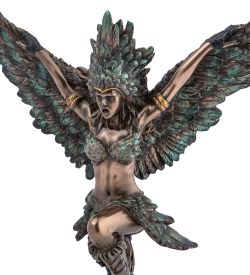 Veronese WS-1513 Статуэтка «Гарпия - олицетворение бури и ненастья»