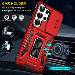 Чехол Safe Case с кольцом и защитой камеры для Samsung Galaxy S26 Ultra