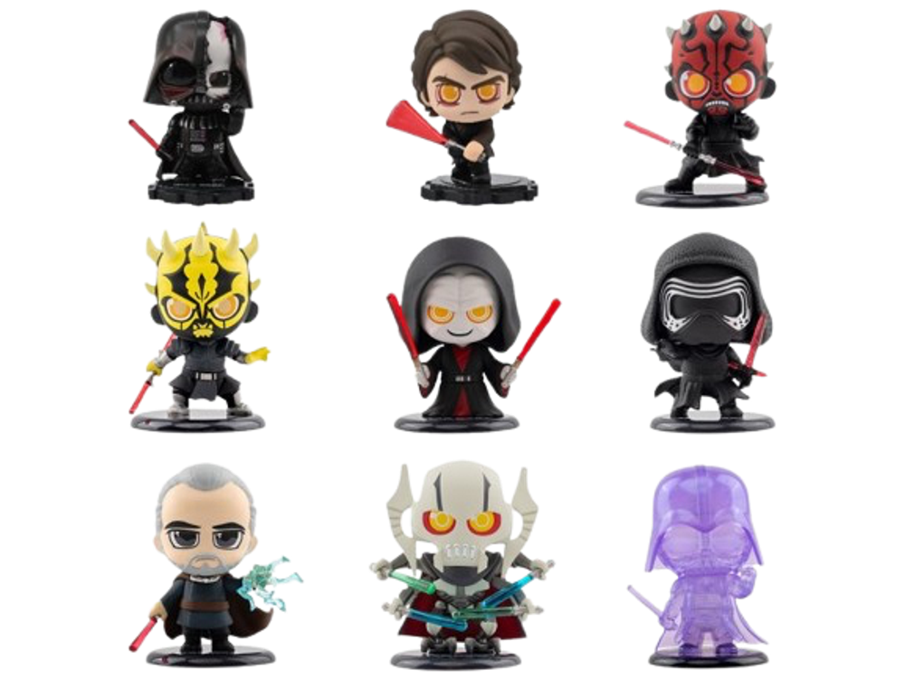 Рандомная фигурка Blind Box Hot Toys Cosbi Мир героев Star Wars Звездные войны Темная сторона