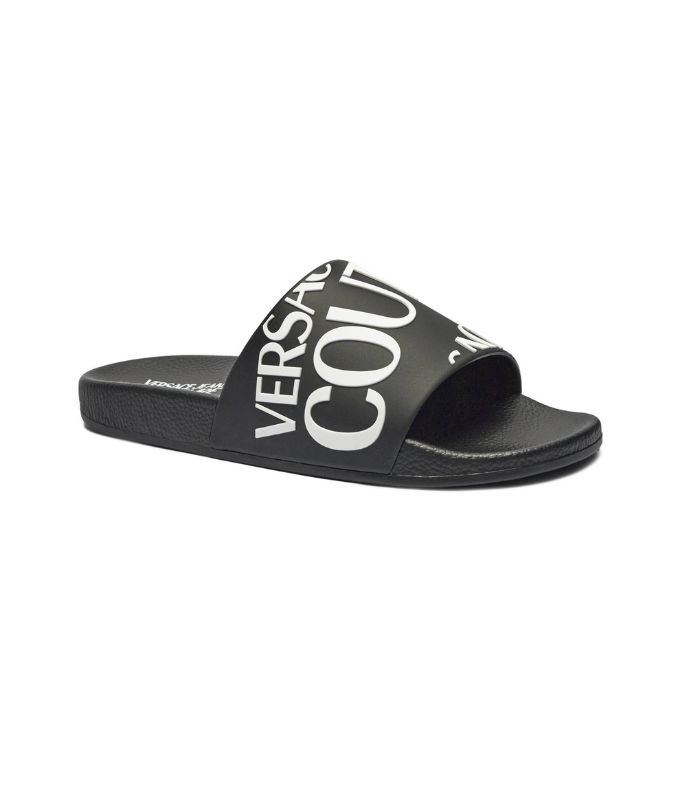 Шлепанцы Versace Jeans Couture - черный(77VA3SQ171352)