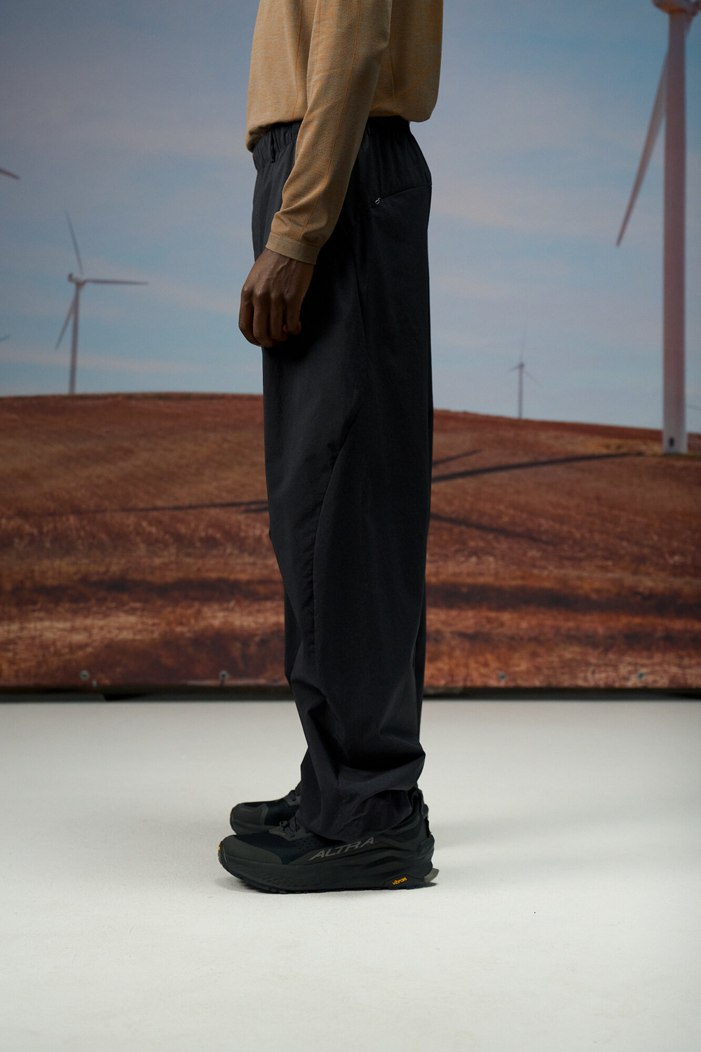 Брюки Nothomme Blue Monte Casual Straight-Leg Trousers "Dianchi Night Black"