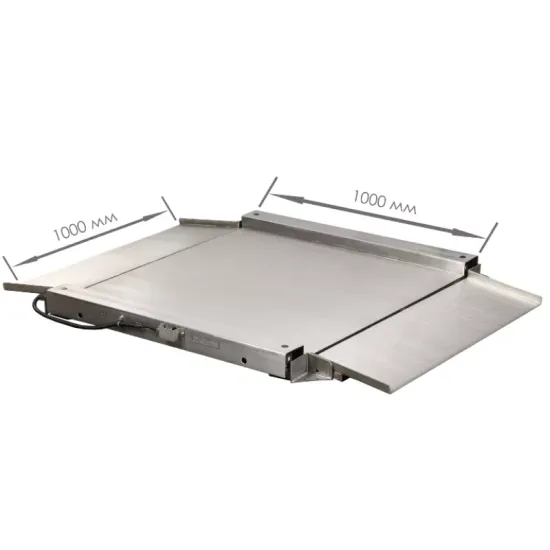 Весы пандусные низкопрофильные 4D-LA.S-10/10-1000-A