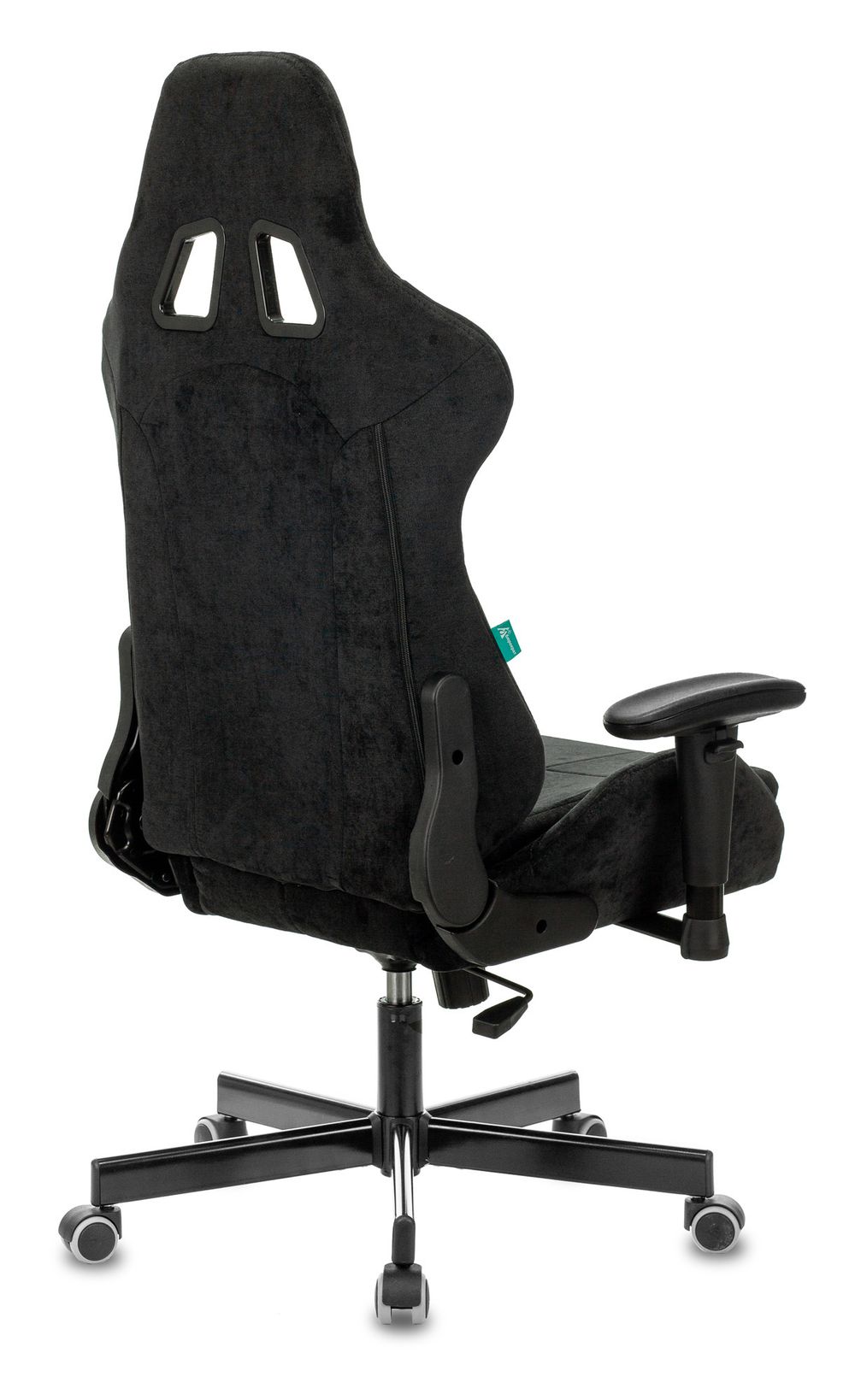 Кресло игровое Zombie VIKING KNIGHT Fabric черный Light-20 с подголов. крестовина металл