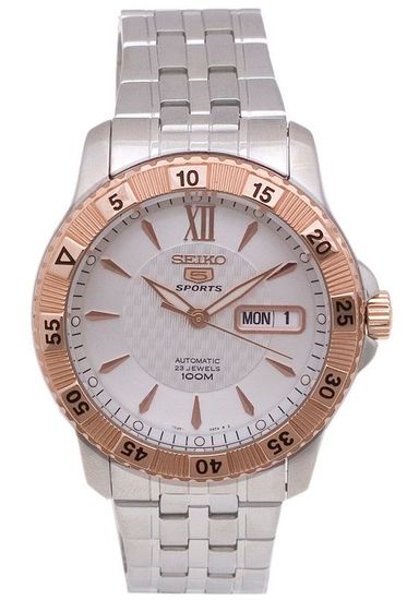 Мужские часы Seiko SNZJ34K1S, Seiko 5 Sports Automatic