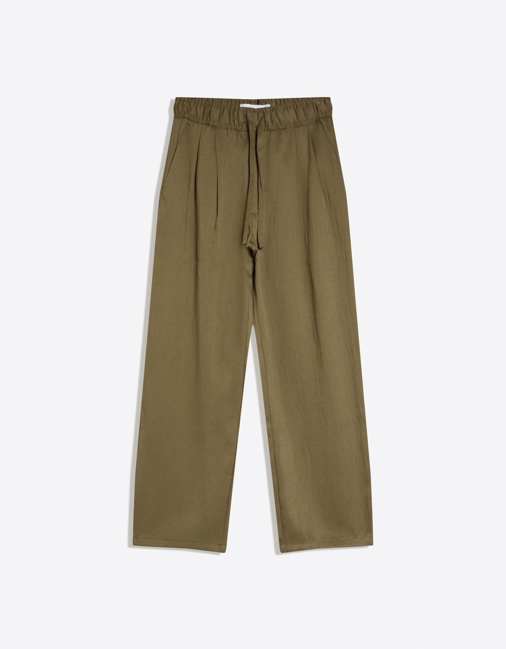 Мужские брюки baggy из рустикальной ткани - BERSHKA