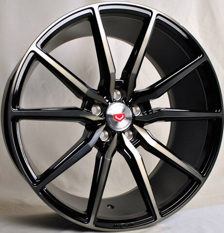 Автодиск STUTTGART 8.5x20/5x108 ET40 D73.1 (BN2115) Matt BMF DarkVarnish (ФОТО В ОБРАБОТКЕ Matt BMF DV )