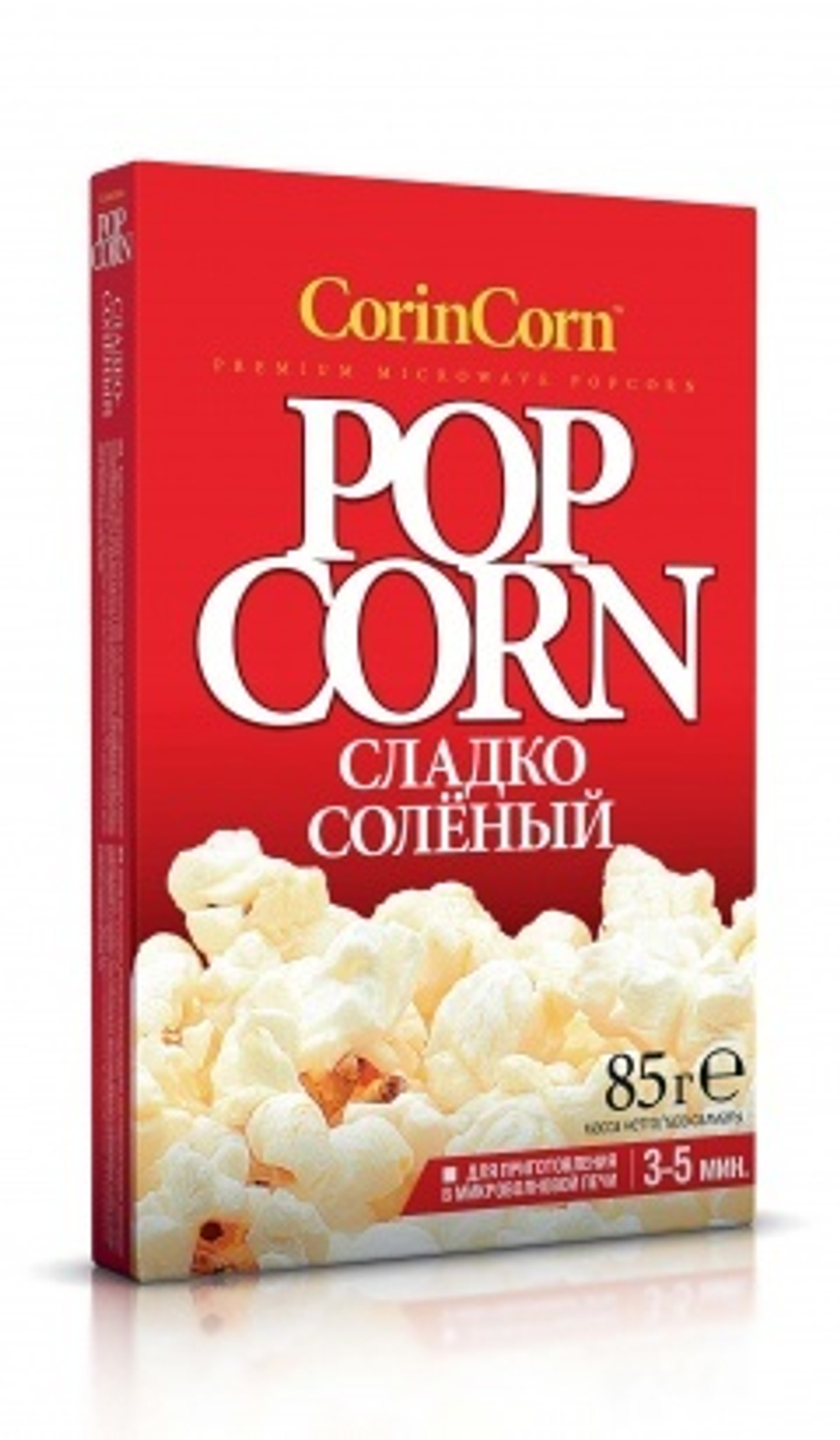 Зерно кукурузы Сладко-Солен,СВЧ CorinCorn 85гр (15шт)