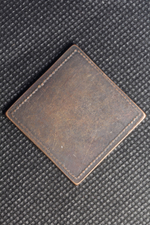 Бородовой знак 1725 года Петр 1. Ромб. Квадрат. Жетон. Копия медь патина