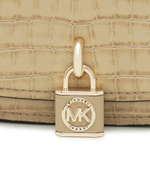 Кожаная сумка через плечо Michael Kors - бежевый(30F3GIMM8E)