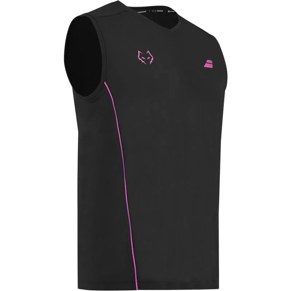 Мужская теннисная футболка Babolat Muscle Tank J. Lebron - black