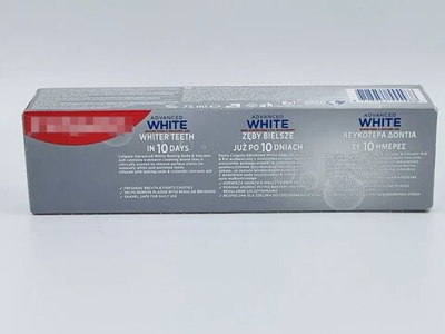 Зубная паста Advanced White "Белые зубы за 10 дней" 75 мл (Из Эстонии)