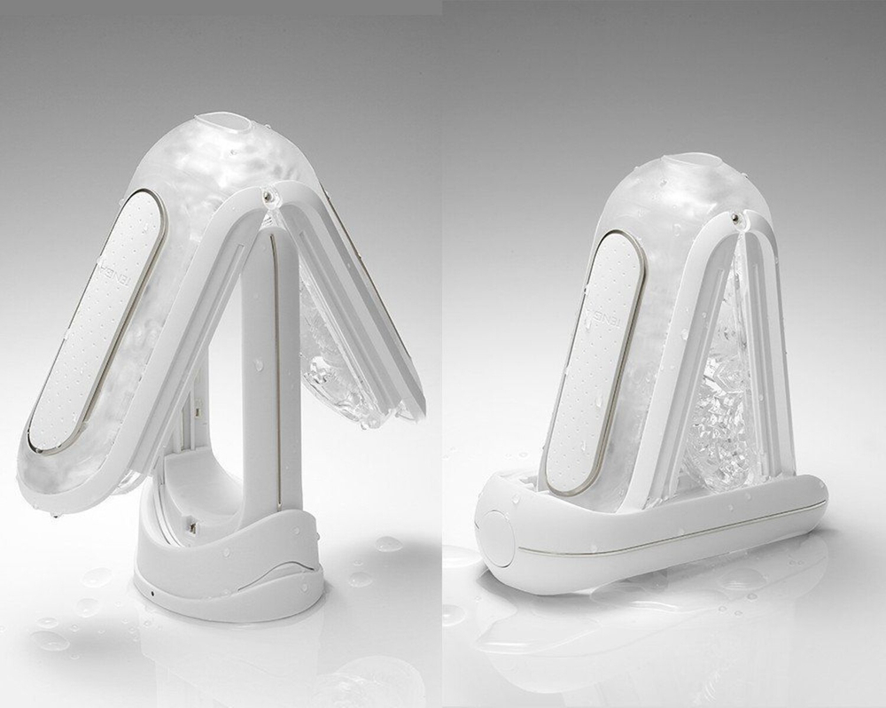 TENGA Мастурбатор Flip Zero с вибрацией белый