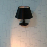 Wall design lamp Titaniс by Charles Trevelyan (black)