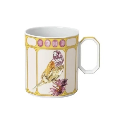 Кружка "Rosenthal SWAROVSKI Зяблик", желтая, 390мл
