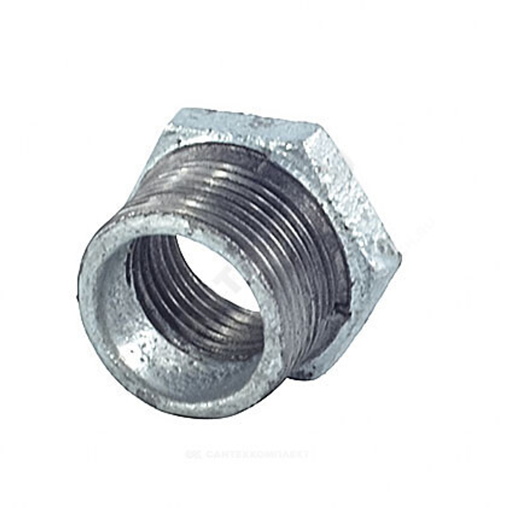 Футорка чугун оц Ду 32х20 (1 1/4"х3/4") НР/ВР Fittex PLUS