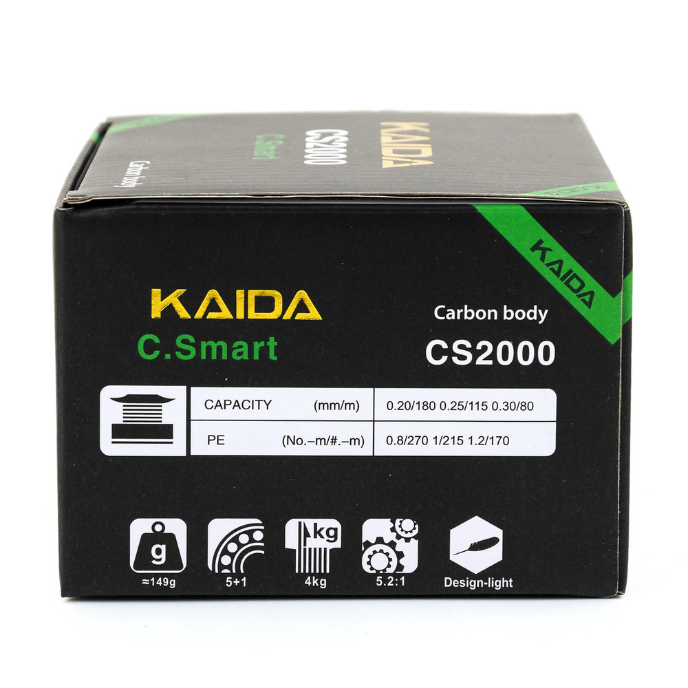 Безынерционная катушка 2000 Kaida C.SMART (5+1BB, мет. шпуля)