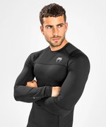 Шорты компрессионные Venum Midnight Fury Black/Grey/Silver