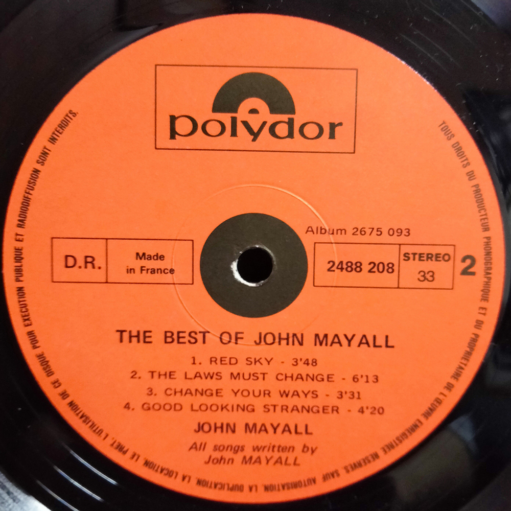 John Mayall / The Best Of John Mayall (2LP)