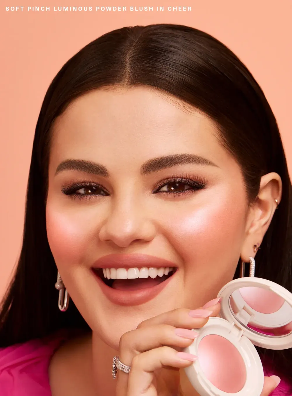 Румяна-хайлайтер RARE BEAUTY Soft Pinch Luminous Powder Blush - Cheer