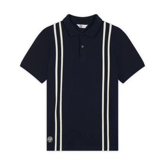 Мужское теннисное поло Roland Garros Heritage Polo Shirt - navy blue