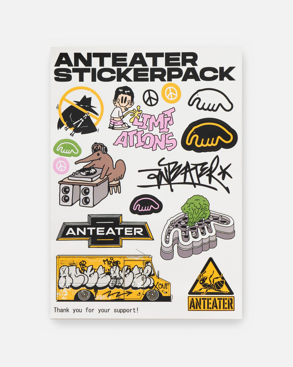 Наклейка Anteater Sticker-Pack