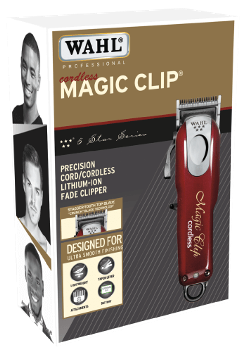 Машинка для стрижки Wahl Magic Clip Cordless 5Stars 8148-2316H (8148-016) - 11