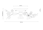 Люстра Lucia Tucci Fiori di rose 109.3.1