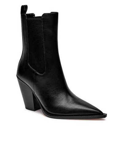 Кожаные ковбойки LENI Michael Kors - черный(40T4LNHE5L)