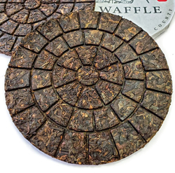 Чай Шу Пуэр Waffle Tea "Бельгийская вафля", Мини бин 200гр.