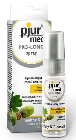 Пролонгирующий спрей с экстрактом дуба и пантенолом Pjur®MED Pro-long Spray, 20 ml