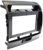 Магнитола для Toyota Land Cruiser 200 2007-2015 (экран климата внизу) - Teyes LUX ONE ROUND монитор 12.3" 2K QLED на Android 10, Быстрая, CarPlay, 4G SIM-слот