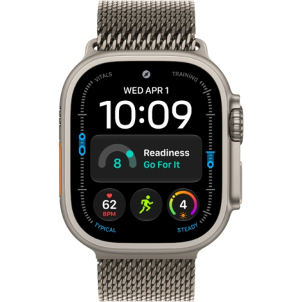 Apple Watch Ultra 4 (2026) 49mm Natural Titanium Case /Milanese Loop