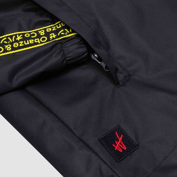Ветровка Windbreaker Черно-Желтая - фото 3