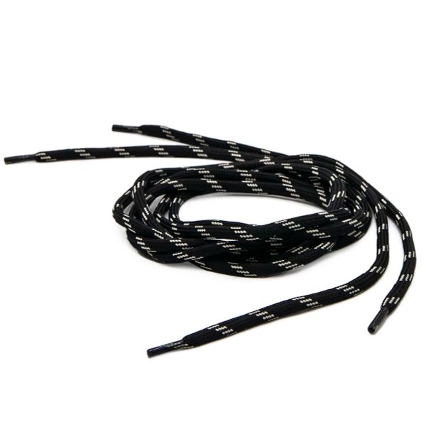 Шнурки круглые Outdoor 6 мм*120см черн/беж, Prym