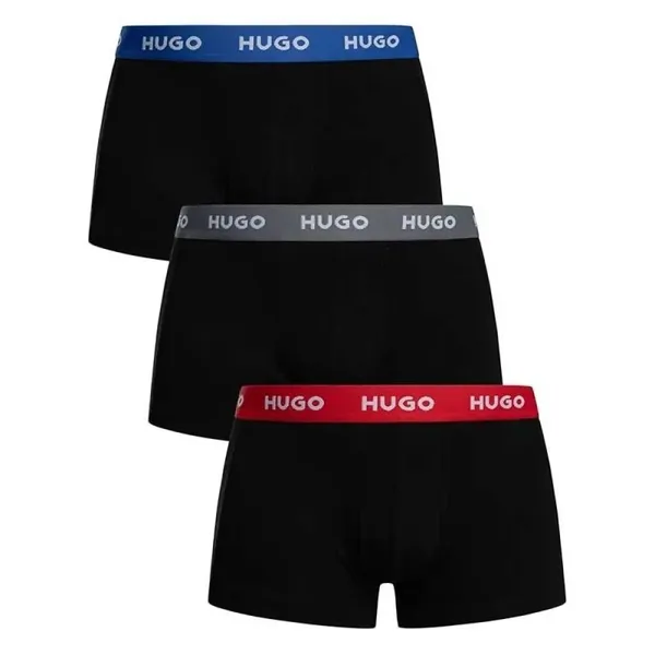 Трусы (набор 3 шт) мужские HUGO TRUNK TRIPLET DESIGN