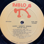 Harry Sweets Edison – For My Pals (США 1988г.)