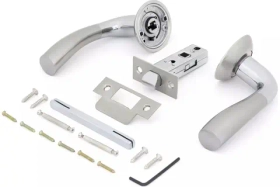 Комплект для двери Фабрика замков FZ SET 02L 100 SN/CP СТ-00001352