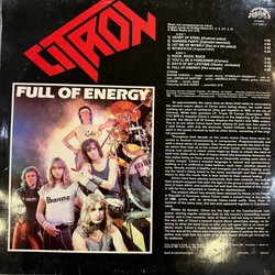 Виниловая пластинка Citron – Full Of Energy LP