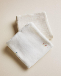 Полотенце для лица и рук из хлопка Zara Home, фото 8