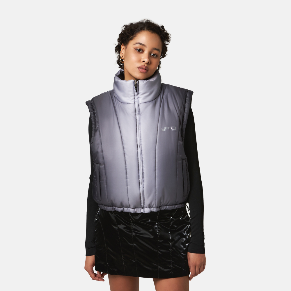 BLACK GRADIENT VEST
