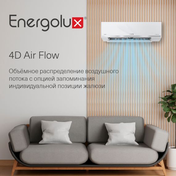Инверторный кондиционер Energolux Lugano inverter SAS18DL1-AI / SAU18DL1-AI — (6)
