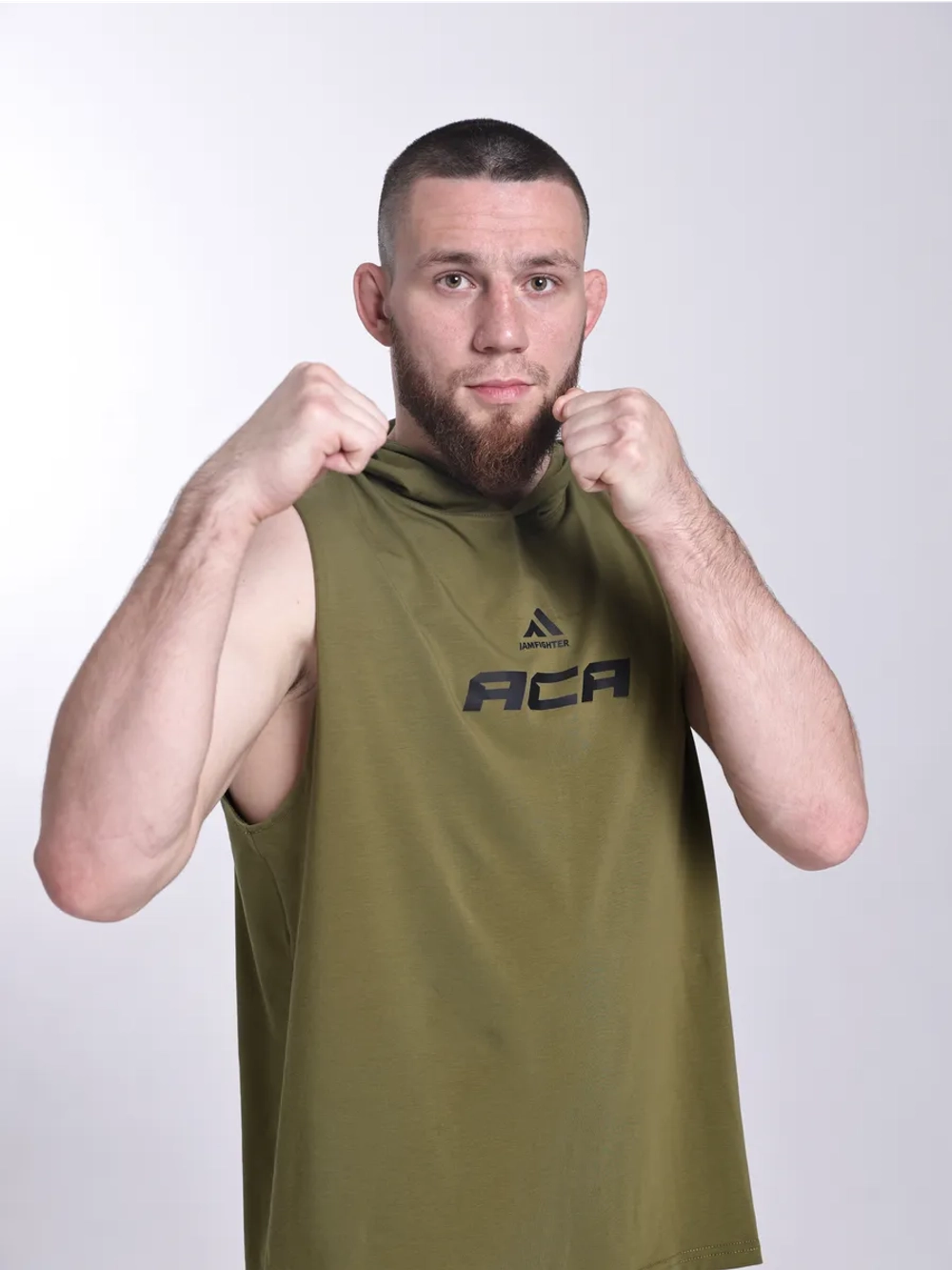 Майка мужская спортивная мма без рукавов ACA