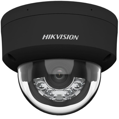 DS-2CD2123G2-LIS2U(2.8mm)(BLACK) Уличная купольная IP-камера 2Мп Hikvision