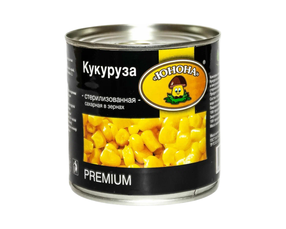 Кукуруза Юнона ж/б 340г ключ
