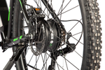 Электровелосипед Eltreco XT 600 Pro (Черно-зеленый-2663)