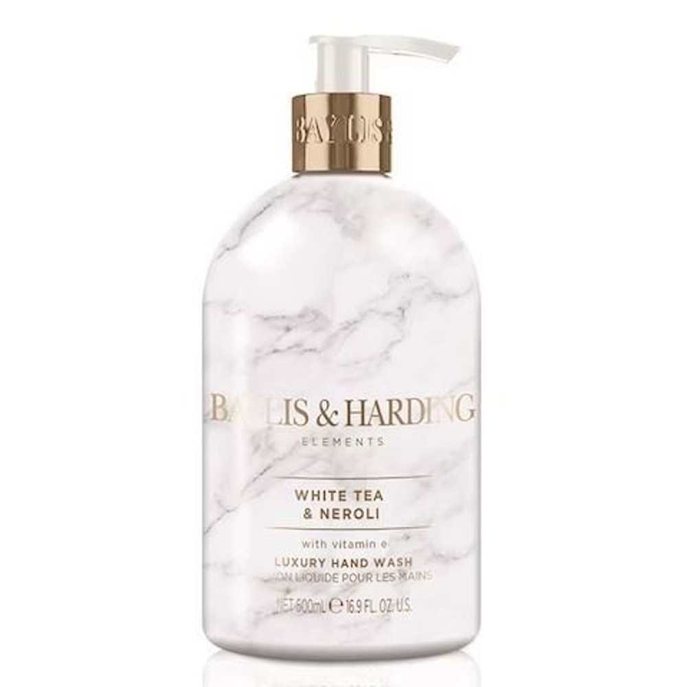 Жидкое мыло для рук Baylis & Harding Elements White Tea & Neroli "Белый чай и Нероли" 500 мл (Из Финляндии)