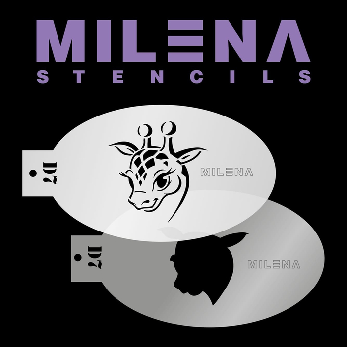 Трафарет Milena D7