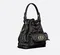 Рюкзак Dior Caro черный, модель среднего формата