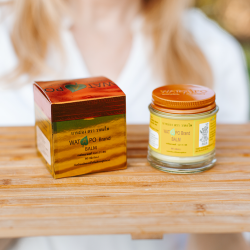 Тайский лечебный желтый королевский бальзам из храма Ват По Wat Po Brand Balm